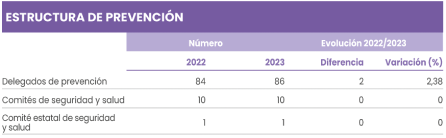 ESTRUCTURA DE PREVENCIÓN