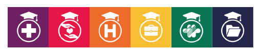 Logotipos de los campus de la Universidad Corporativa