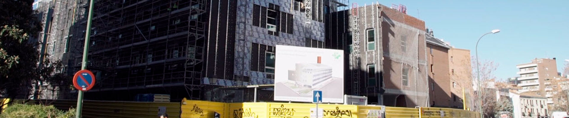 Obra del nuevo Hospital del Paseo de la Habana de Fraternidad-Muprespa