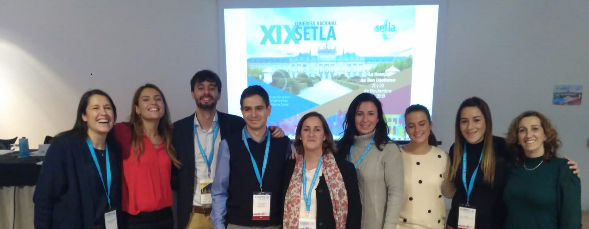 Foto de familia de los representantes de Fraternidad-Muprespa presentes en la cita