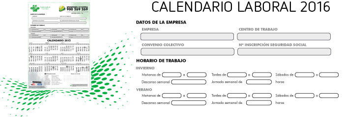 Calendario Laboral y Festivos 2016