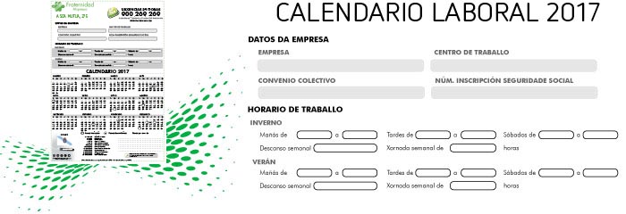 Calendario Laboral y Festivos 2017