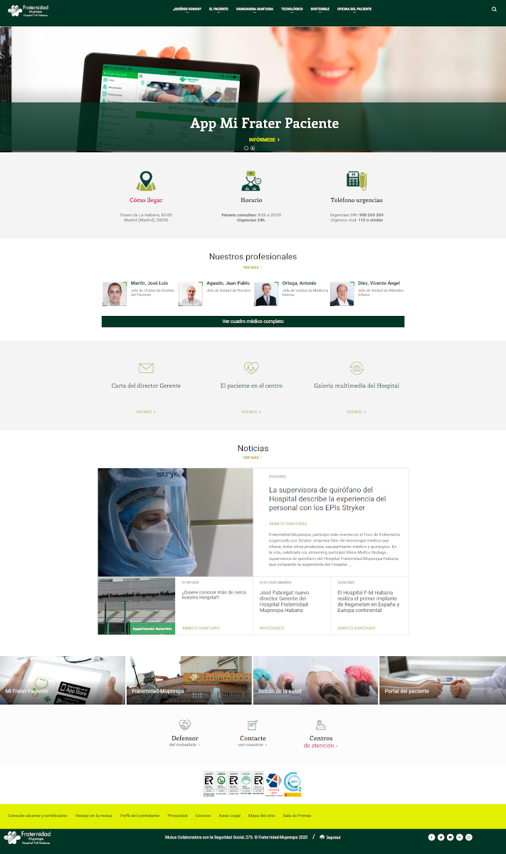 Fraternidad-Muprespa App Mi Fraterpaciente