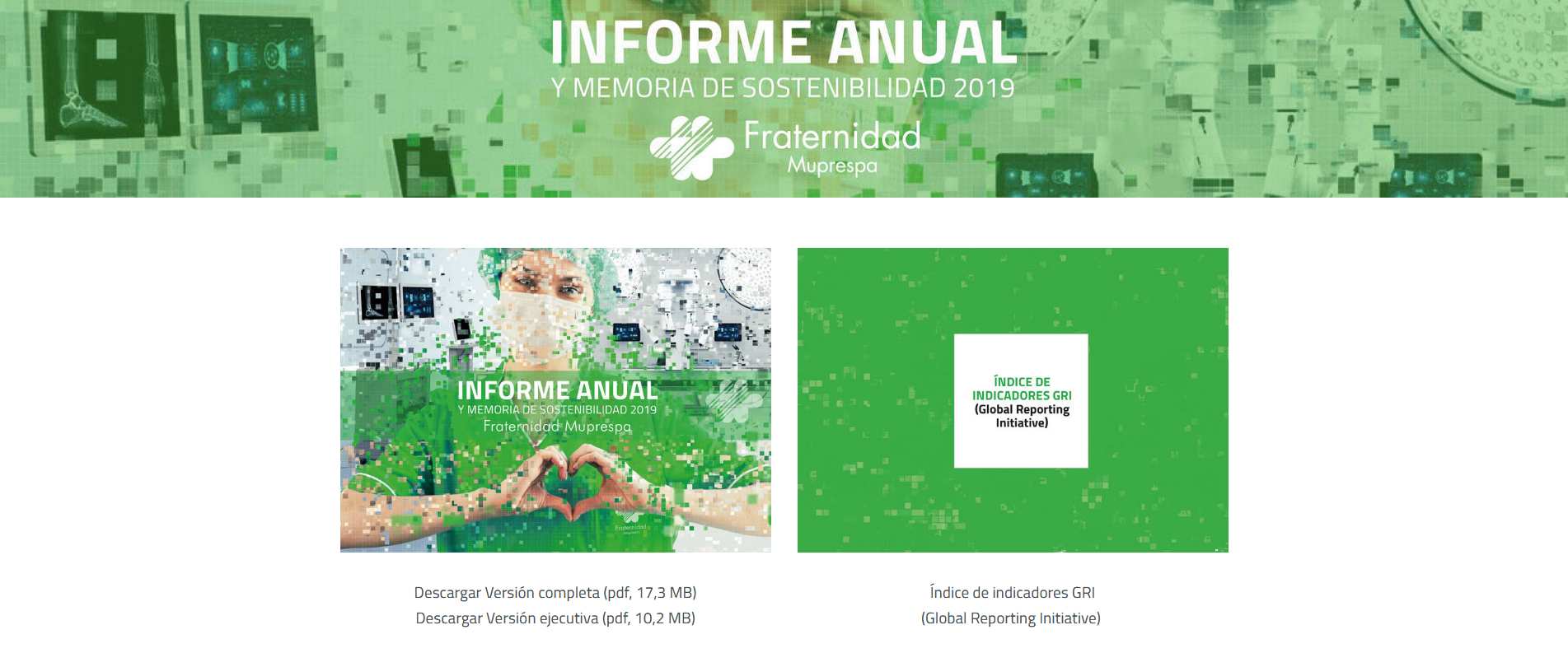 Fraternidad-Muprespa Informe anual