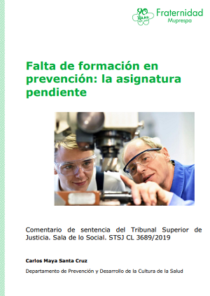 Formación asignatura pendiente Fraternidad-Muprespa