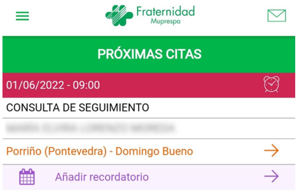 Imagen 3 App Mi frater paciente