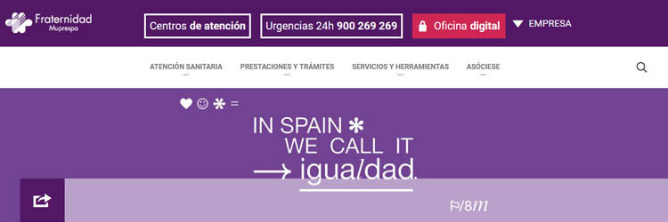 'In Spain we call it igualdad' 8M, Día Internacional de las Mujeres