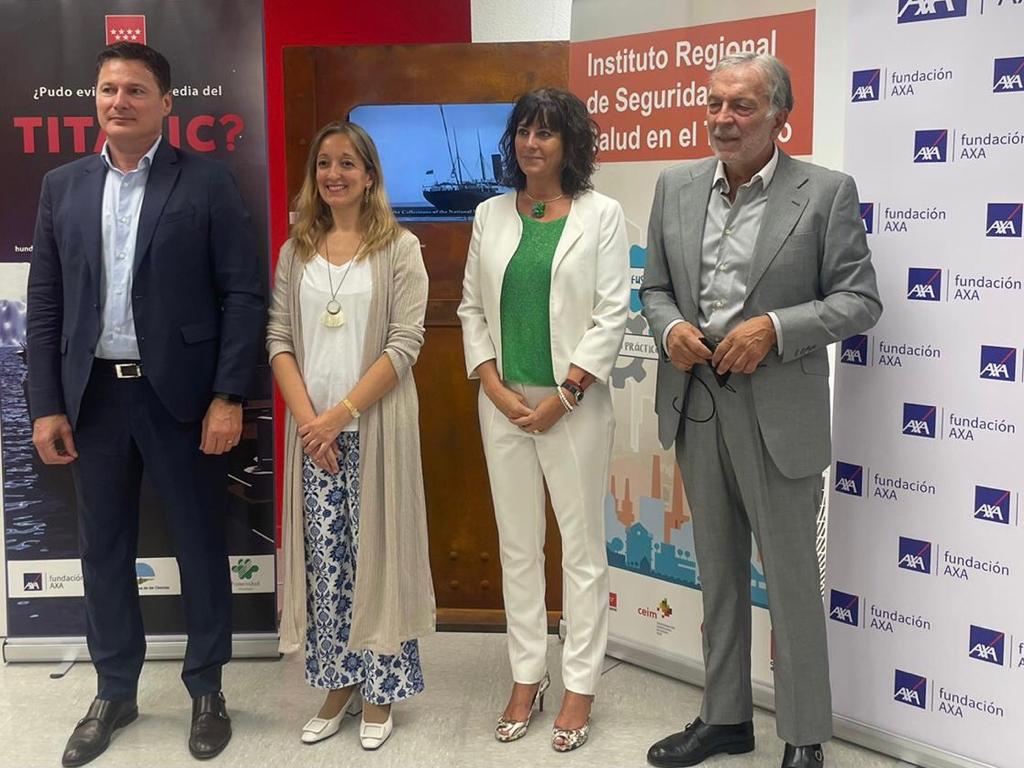 Josep Alfonso, Marina Parra, Natalia Fdez. Laviada y Antonio José Millán