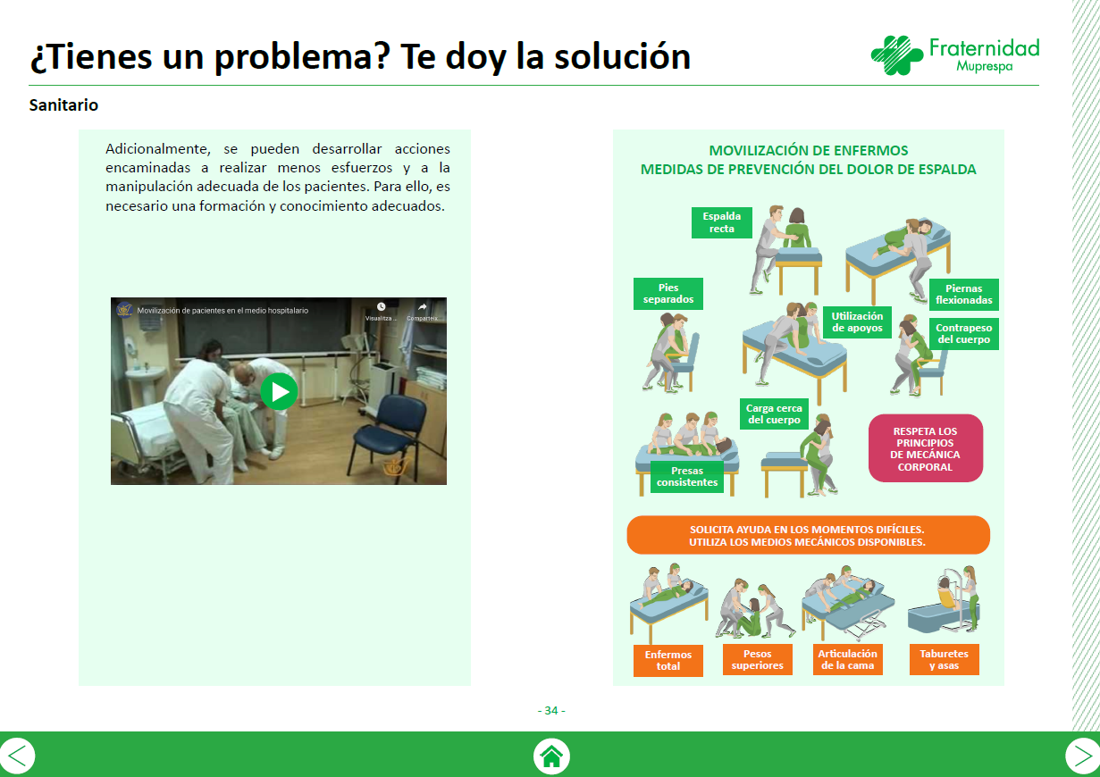 manipulación manual de cargas