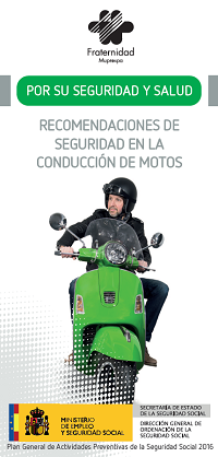 Motos conducción segura Fraternidad-Muprespa