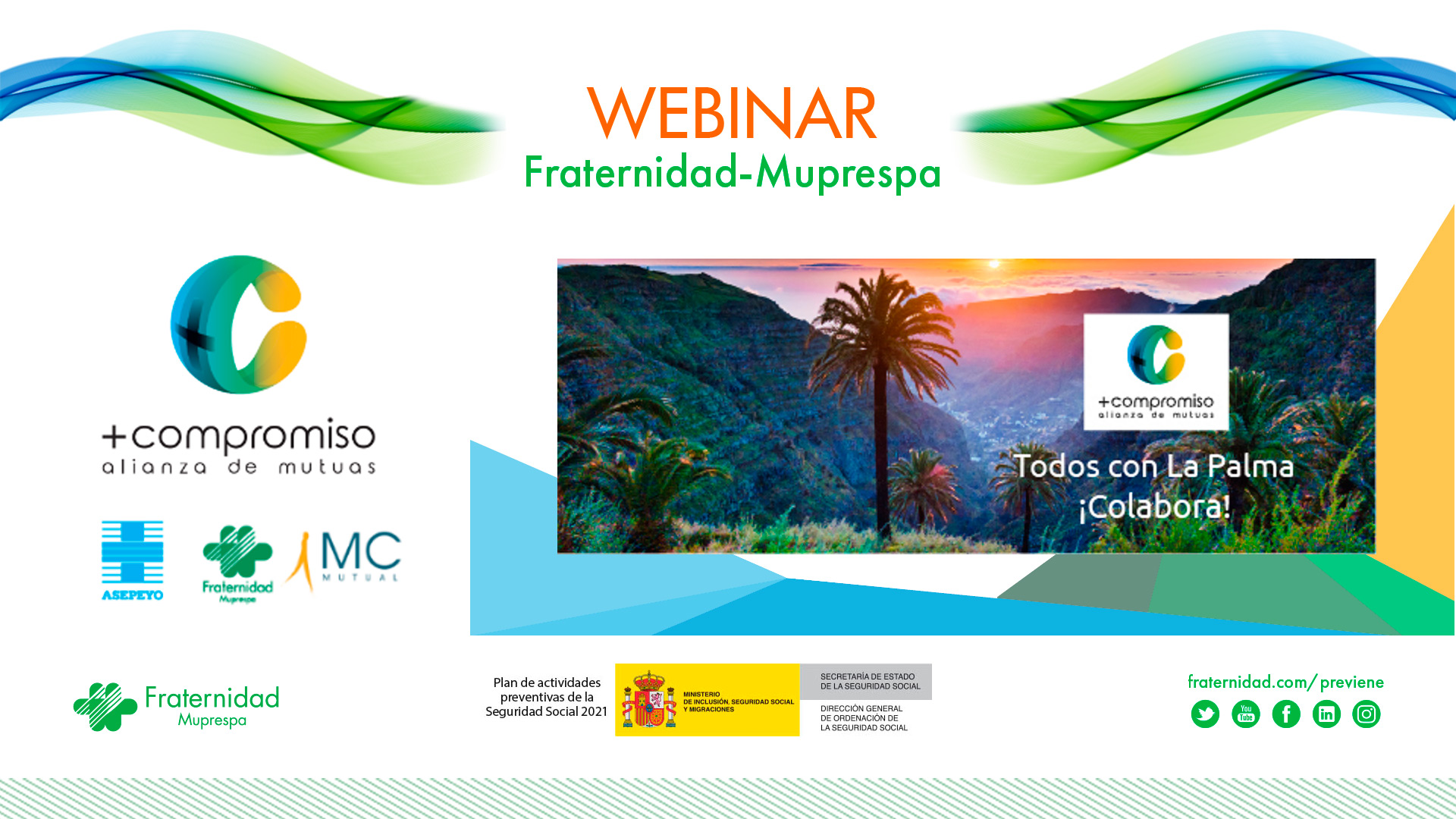 webinar el volcán de La Palma