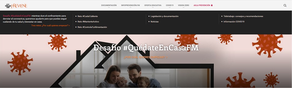 Portal previene de Fraternidad-Muprespa