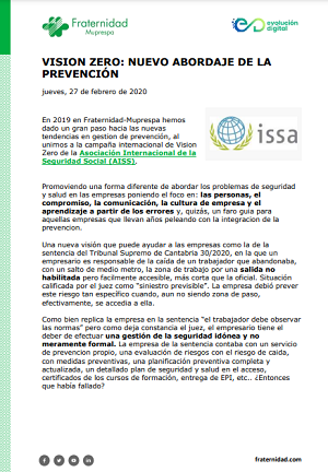 Vision Zero Fraternidad-Muprespa