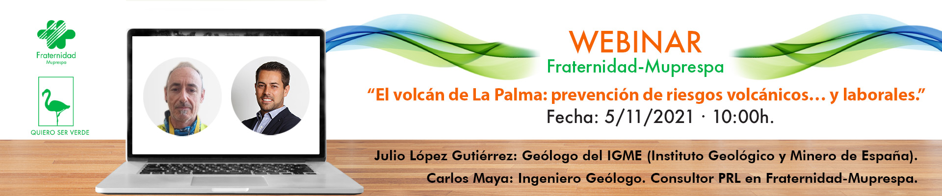 webinar el volcán de La Palma
