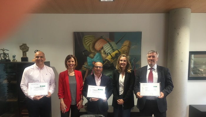 Entrega bonus Burgos Ingenieria y Arquitectura, Frioes XXI, Sociedad de gestión venerables, sl