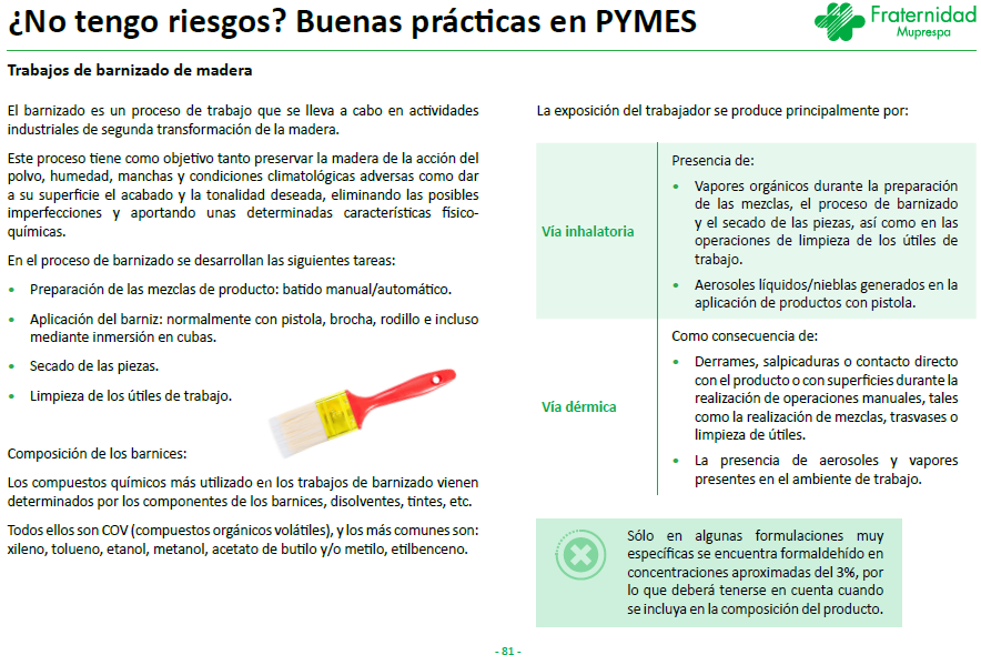 buena práctica químicos