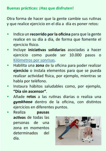 buena práctica para evitar tme