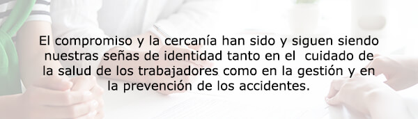 El compromiso y la cercanía han sido y siguen siendo nuestra señas de identidad