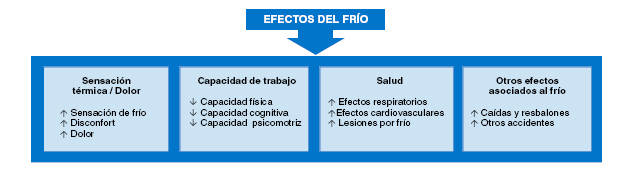 efectos del frío