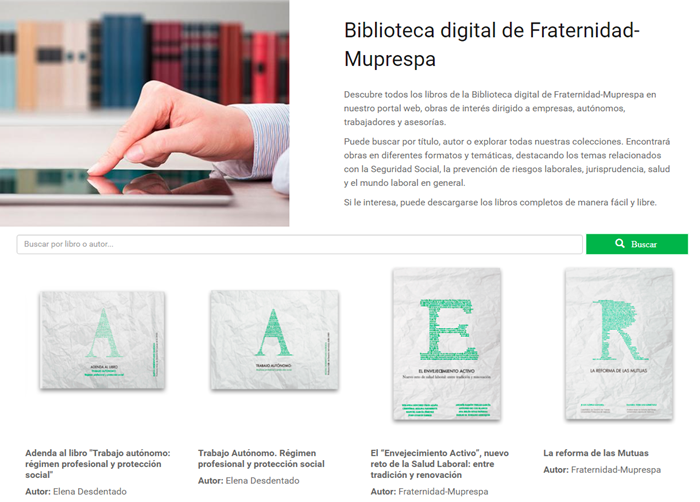 Biblioteca digital de Fraternidad-Muprespa