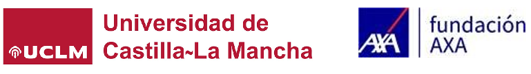 logos uclm y axa