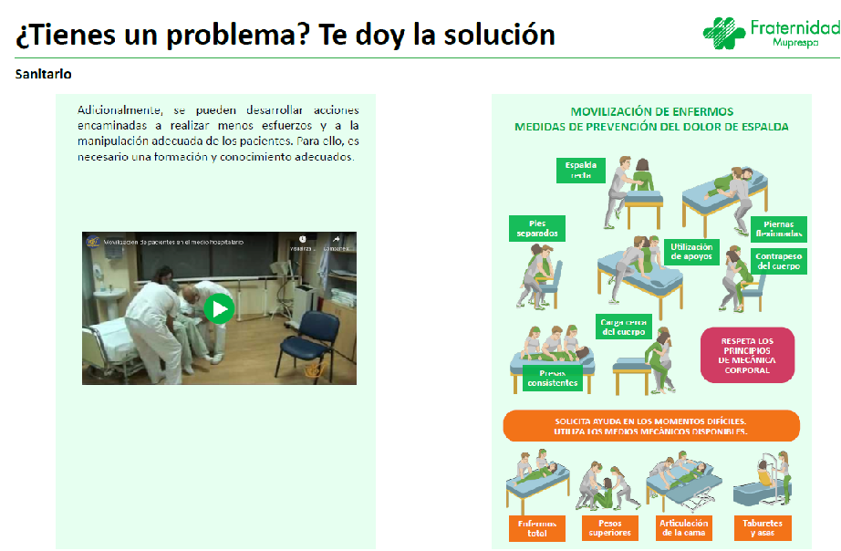manipulación manual de cargas