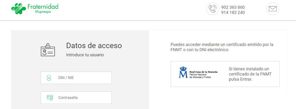 Oficina digital de Fraternidad-Muprespa