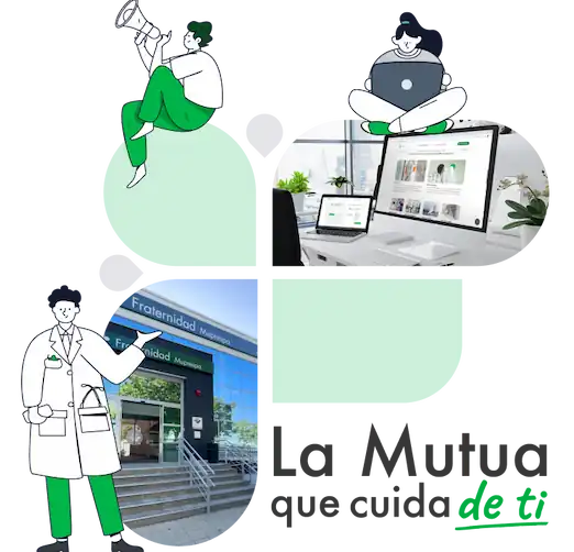 Imagen promocional de Fraternidad Muprespa para móviles
