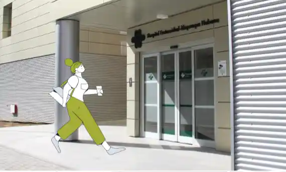 Portal del hospital