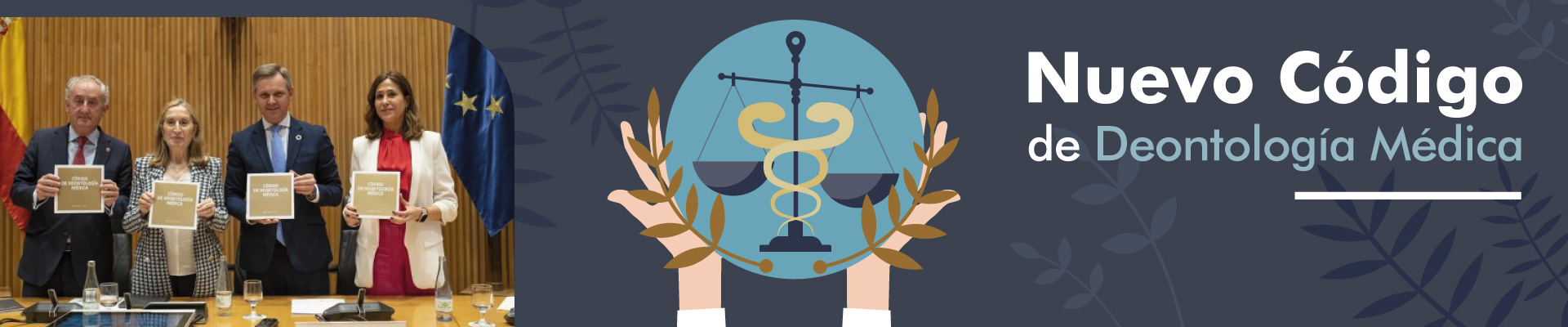 Banner Nuevo Código de Deontología Médica