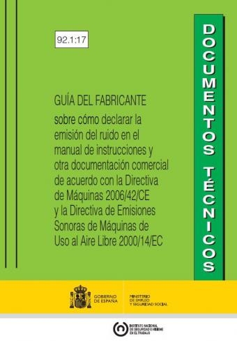 Guía del fabricante sobre cómo declarar emisión de ruido