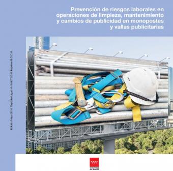 Prevención de riesgos laborales en operaciones de limpieza, mantenimiento y cambios de publicidad en monopostes y vallas publicitarias