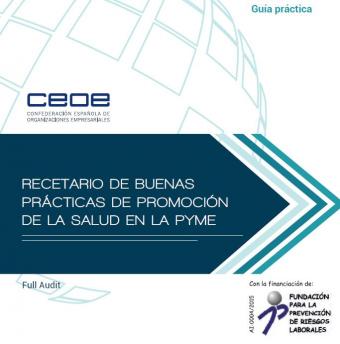 Recetario buenas prácticas de promoción de la salud en la pyme 