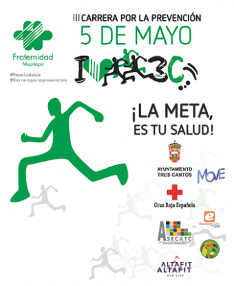 Cartel de la III carrera por la prevención
