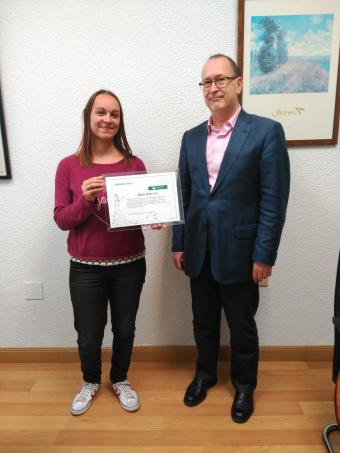 Entrega diploma Bonus Fraternidad-Muprespa Burgos_Blas Gon, SA