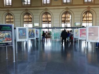 Carteles de la colección Veca&Mugo cedidos a Fraternidad-Muprespa para esta exposición