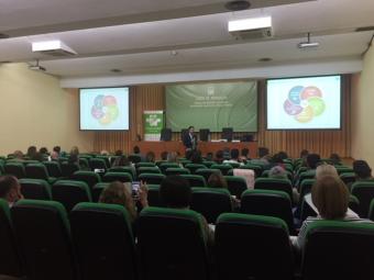 Imagen del auditorio en el que se celebró la cita 