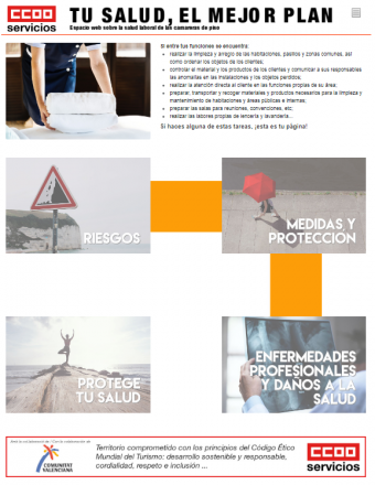 Portal web CAMARERAS DE PISO