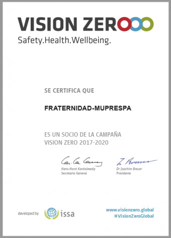 Certifiado Vision Zero