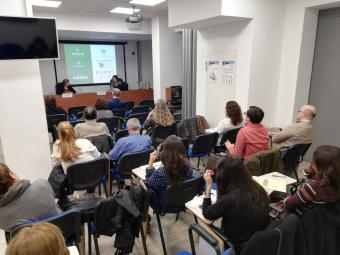 El acto tuvo lugar en el Colegio de Graduados Sociales 