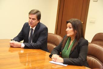 Elena Iglesias y Gonzalo Piédrola