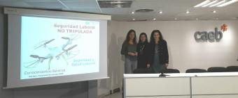 La jornada trató sobre la prevención de riesgos laborales asociados a los drones