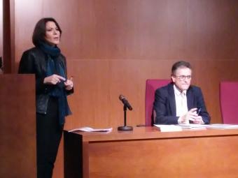 Mar Morales, durante su participación en el acto de presentación