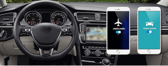 En sus viajes active el modo coche