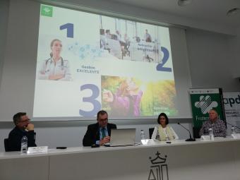 José Ignacio Mora, director del Centro de Coordinación Asistencial y Control de la IT de Fraternidad-Muprespa, también participó en la jornada