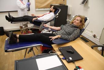 Los trabajadores mostraron estar muy concienciados sobre la importancia de la donación