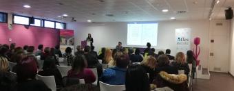 Natalia Fdez. Laviada, durante su presentación