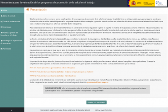 herramienta online insst