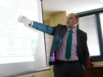 José Luis Sánchez, director Provincial de Fraternidad-Muprespa en Lugo