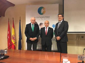 Los tres directores gerentes de las mutuas 